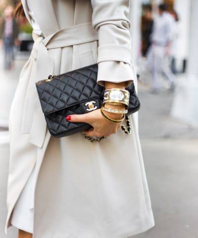 Сумка Classic Flap Bag Caviar Medium Black